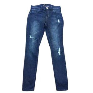 Dynamite dark wash distressed skinny jeans - size 29